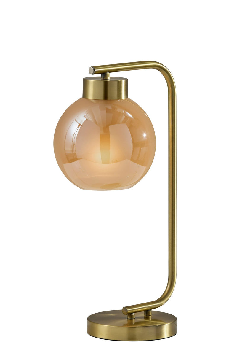 Atticus Table Lamp in Antique Brass