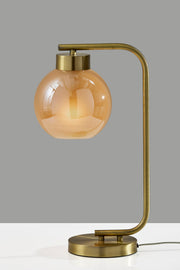 Atticus Table Lamp in Antique Brass