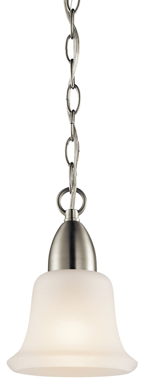 Nicholson Mini Pendant 1-Light in Brushed Nickel