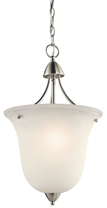 Nicholson Foyer Pendant 1-Light in Brushed Nickel