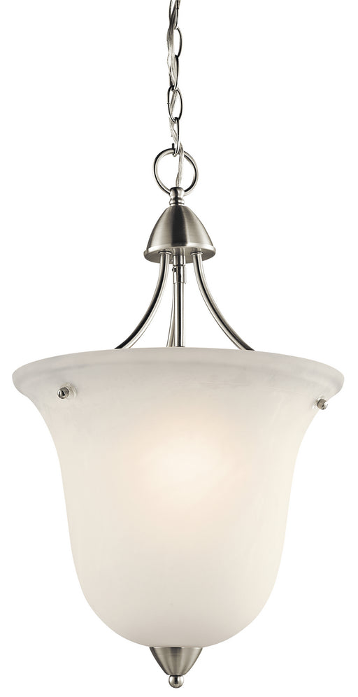 Nicholson Foyer Pendant 1-Light in Brushed Nickel