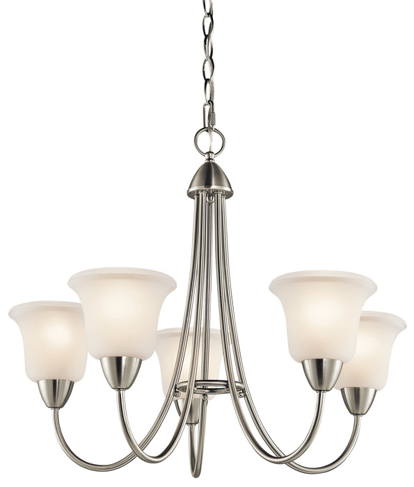 Nicholson Chandelier 5-Light in Brushed Nickel
