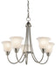 Nicholson Chandelier 5-Light in Brushed Nickel