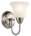 Nicholson Wall Sconce 1-Light in Brushed Nickel