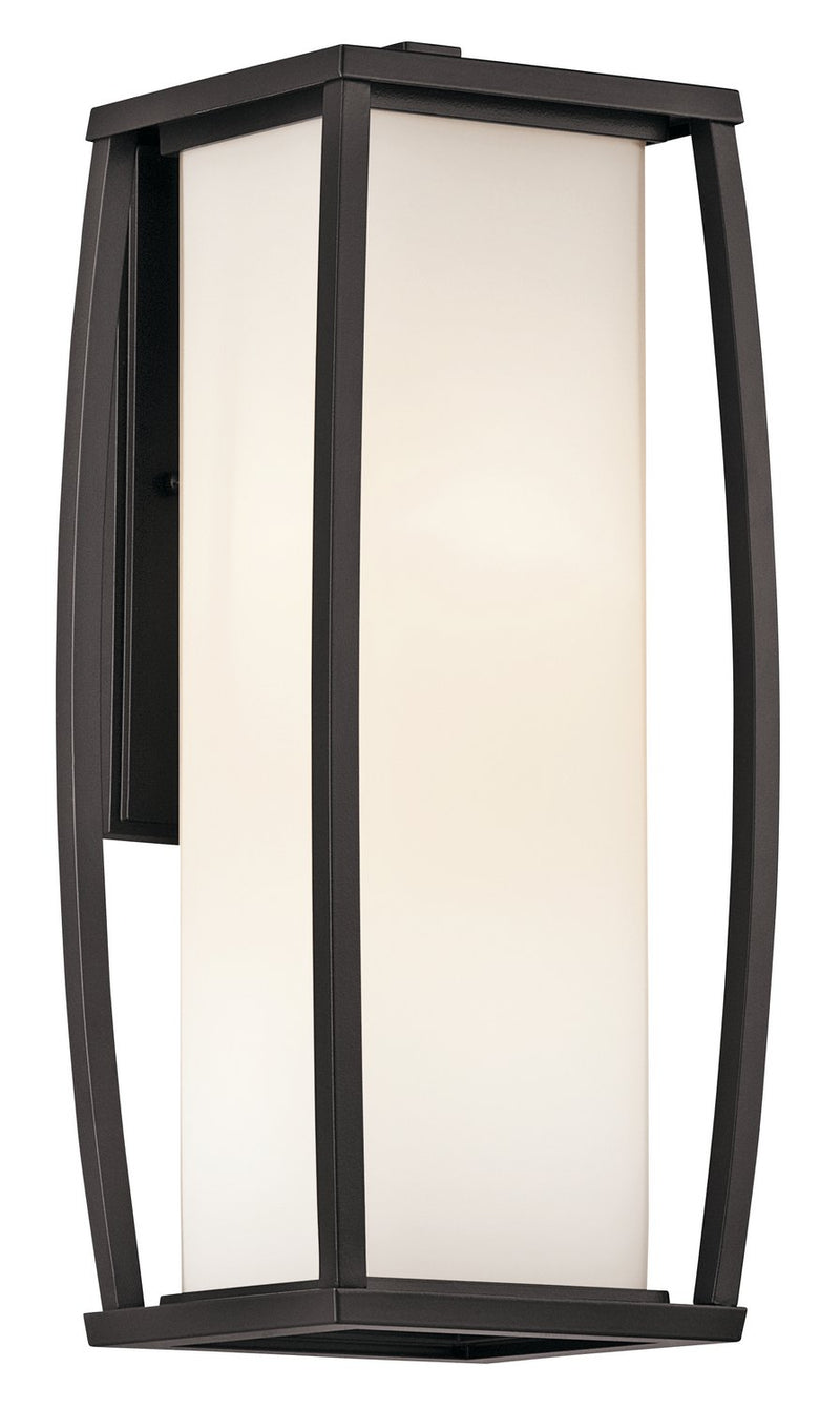 Bowen 2-Light Outdoor Wall Lantern in Architectural Bronze