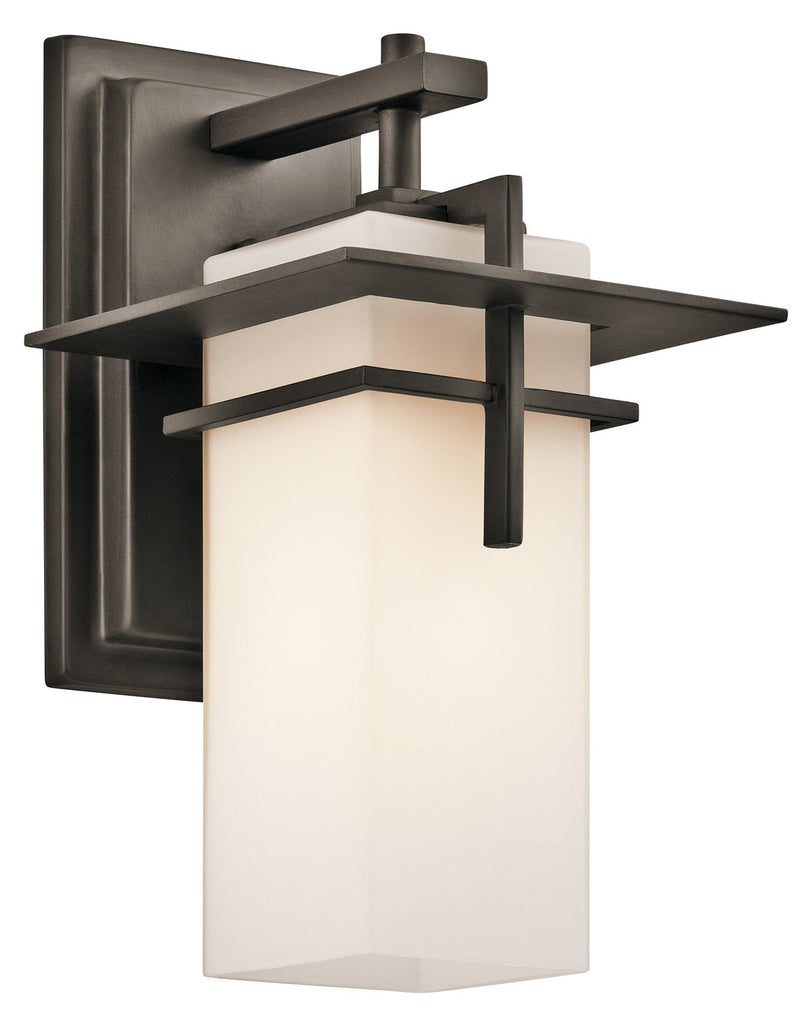 Caterham Small Outdoor Wall Lantern in Olde Bronze