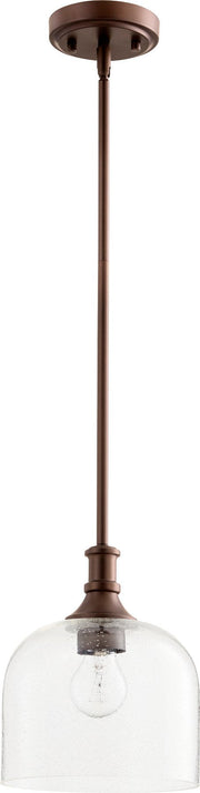 Richmond 8" Mini Pendant in Oiled Bronze