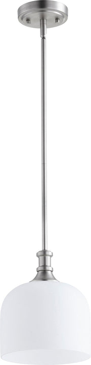 Richmond 8" Mini Pendant in Satin Nickel