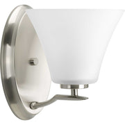 Bravo Bath Sconce in Brushed Nickel