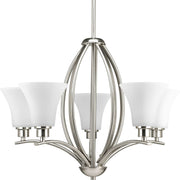 Joy 5-Light Chandelier in Brushed Nickel