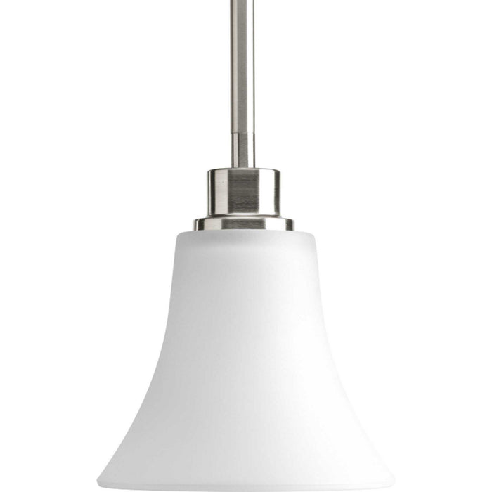 Joy One Light Pendant in Brushed Nickel