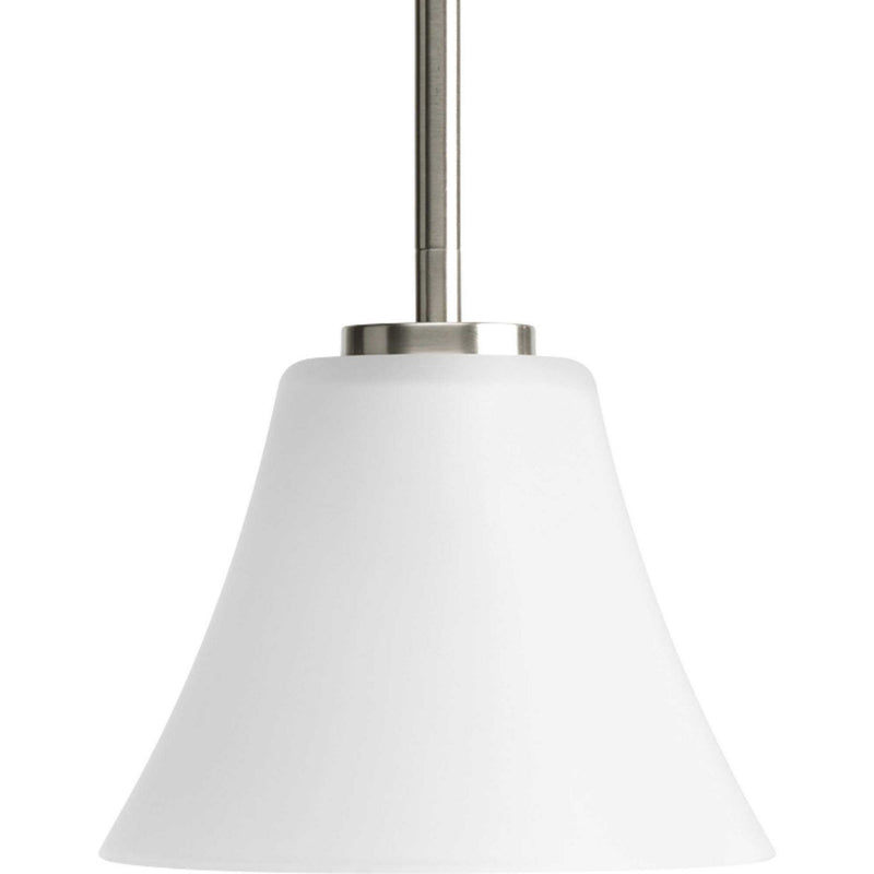 Bravo Mini Pendant in Brushed Nickel