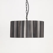Allegra Large Pendant in Gunmetal / Gold