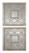 Uttermost's Sorbolo Squares Decorative Mirror Set/2 Designed by Grace Feyock - Lamps Expo