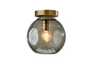 Camden Flush Mount in Antique Brass