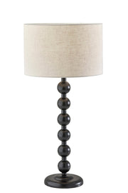 Orchard Table Lamp in Black Wood