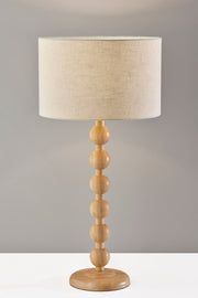 Orchard Table Lamp in Natural Wood