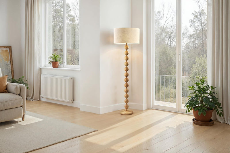 Orchard Floor Lamp in Wood