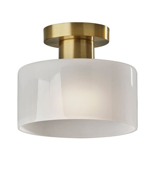 Rhodes Flush Mount in Antique Brass