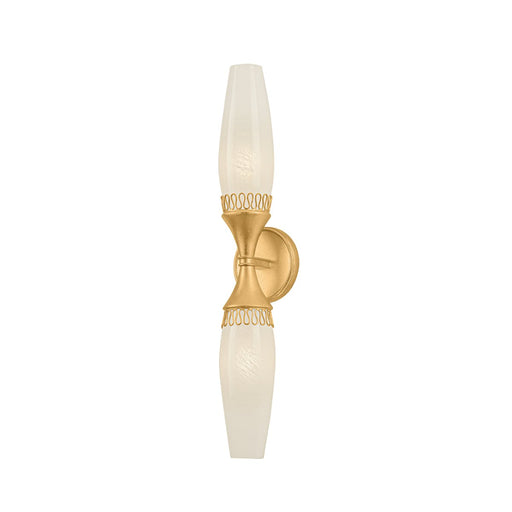 Pennebrook 2-Light Wall Sconce in Vintage Gold Leaf