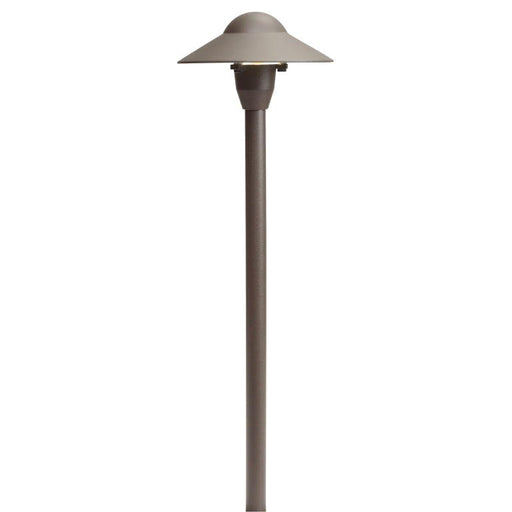 LED Path Light 6" x 21" in Textured Architectural Bronze