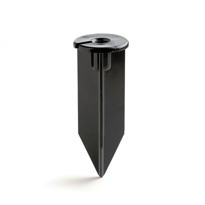 Landscape Mounting Stake 8" in Black Material (not Painted)