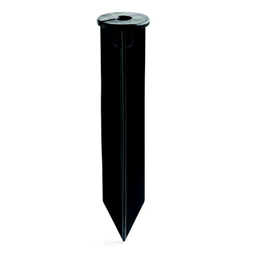 Landscape Mounting Stake 14" in Black Material (not Painted)