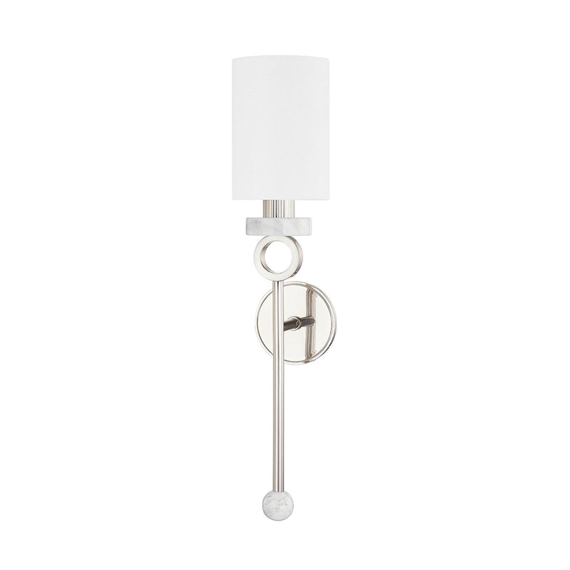 Haru Wall Sconce in Burnished Nickel