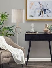Elizabeth Floor Lamp in Painted Stone Texture