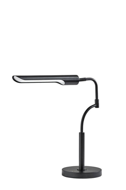 Zane LED Desk Lamp in Black