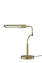 Zane LED Desk Lamp in Antique Brass