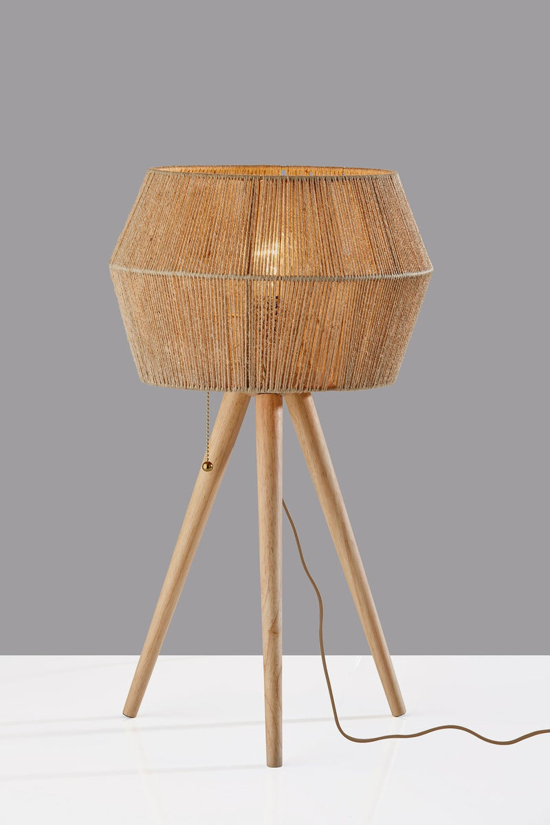 Montana Table Lamp in Natural Wood