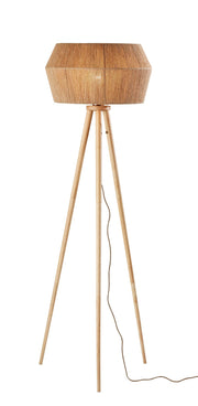 Montana Floor Lamp in Natural Wood