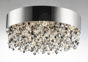 Mystic 11 Light LED Flush Mount in Polished Chrome