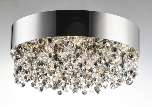 Mystic 11 Light LED Flush Mount in Polished Chrome