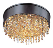 Mystic 11 Light LED Flush Mount in Bronze
