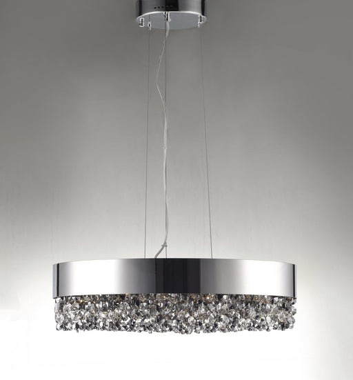 Mystic 16 Light LED Pendant in Polished Chrome