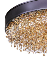 Mystic 16 Light LED Pendant in Bronze