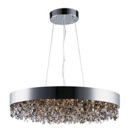 Mystic 30" 22 Light LED Pendant in Polished Chrome