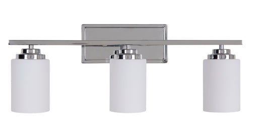 Albany 3 Light 24.8" Vanity in Chrome