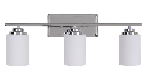Albany 3 Light 24.8" Vanity in Chrome