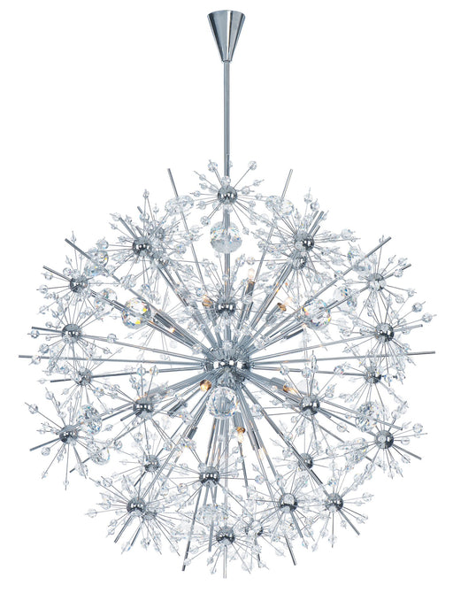 Starfire 18 Light Chandelier in Polished Chrome