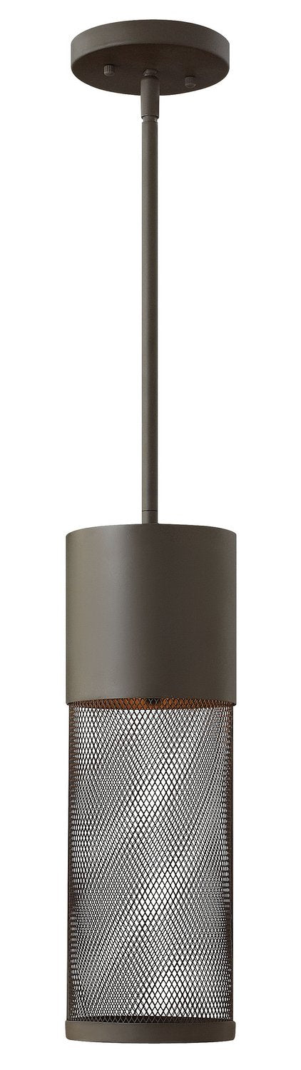 Aria Outdoor Pendant in Buckeye Bronze