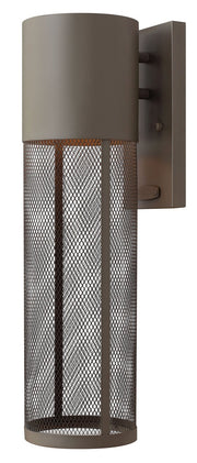 Aria Medium Outdoor Wall Sconce in Buckeye Bronze