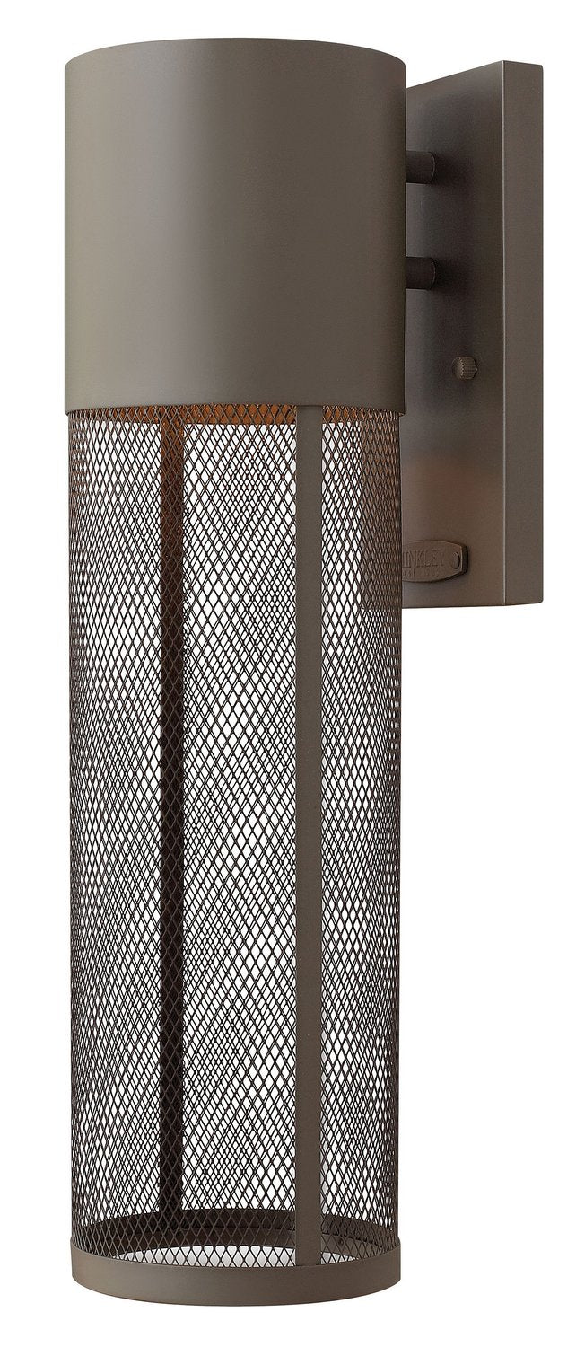 Aria Medium Outdoor Wall Sconce in Buckeye Bronze