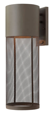 Aria Large Outdoor Wall Sconce in Buckeye Bronze