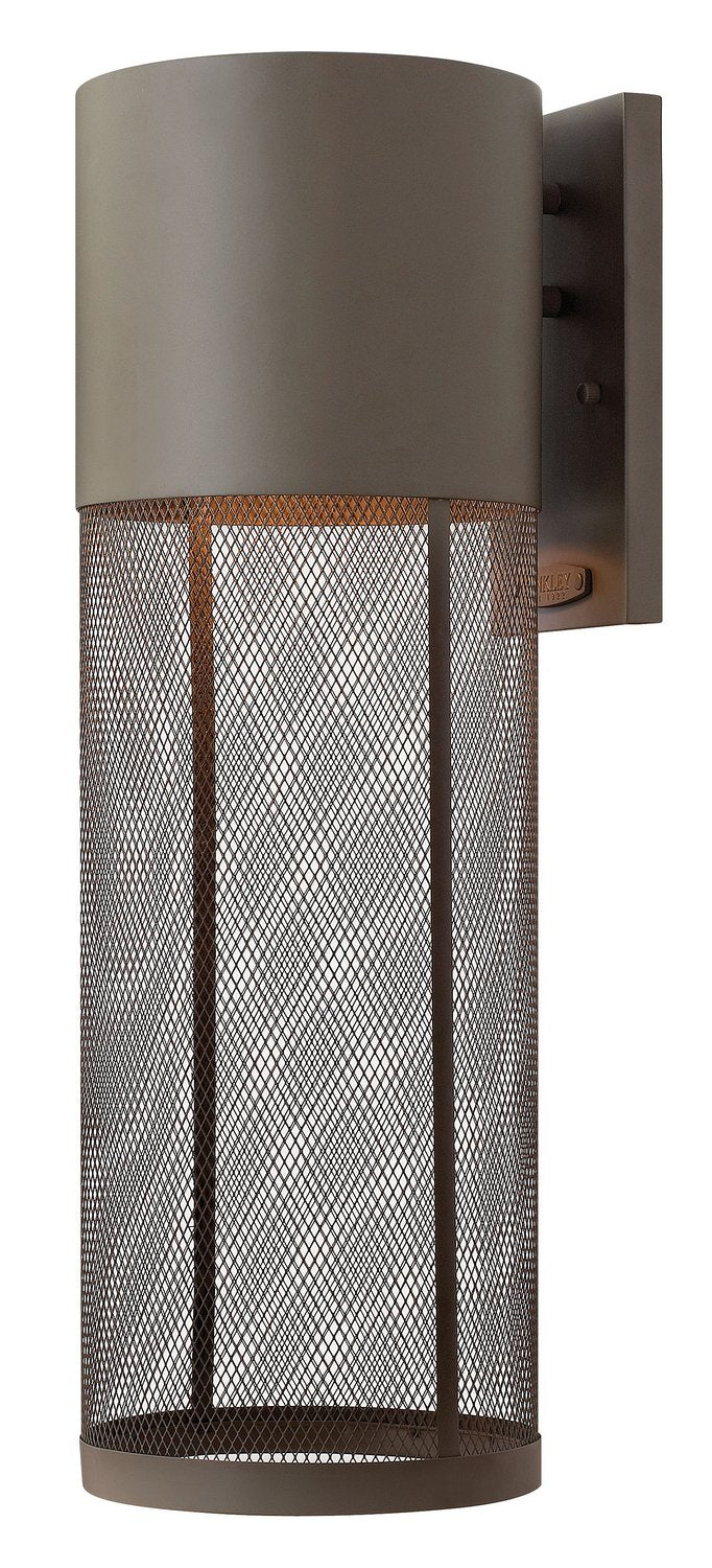 Aria Large Outdoor Wall Sconce in Buckeye Bronze