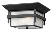 Harbor Outdoor Flush Mount in Satin Black