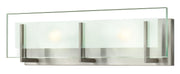Latitude 2-Light Bath Vanity Light in Brushed Nickel