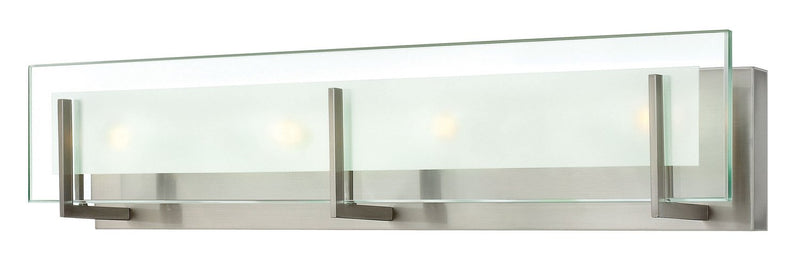Latitude 4-Light Bath Vanity Light in Brushed Nickel